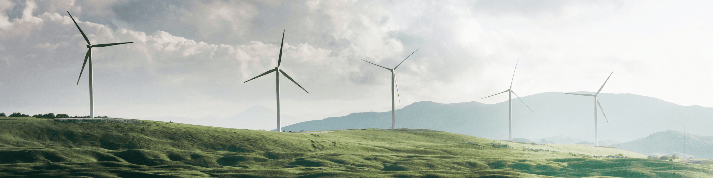 Windturbines + 'hero image'